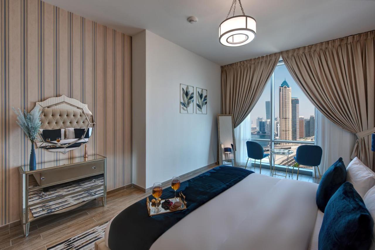 Durrani Homes - Lux 1Br At Al Habtoor Amna Tower Dubai Eksteriør billede