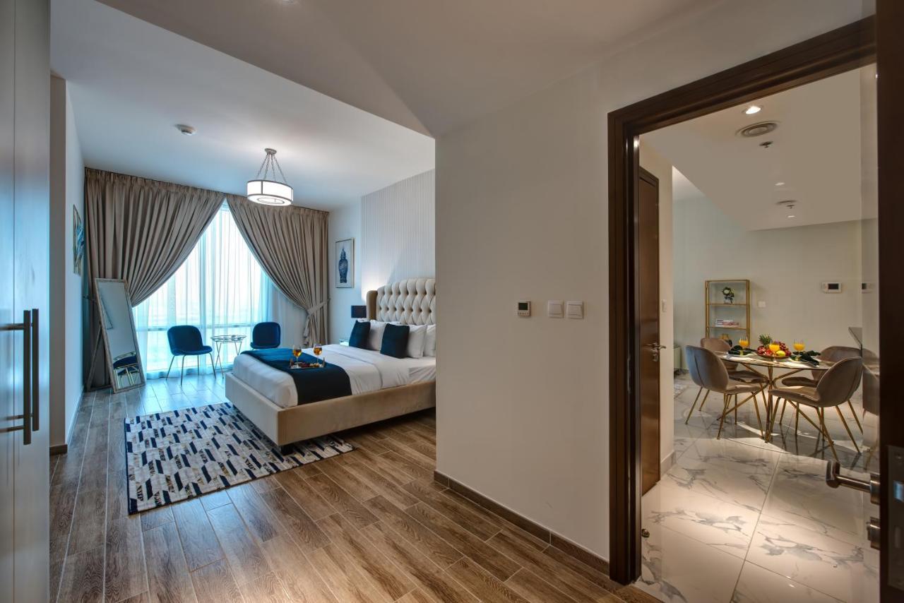 Durrani Homes - Lux 1Br At Al Habtoor Amna Tower Dubai Eksteriør billede