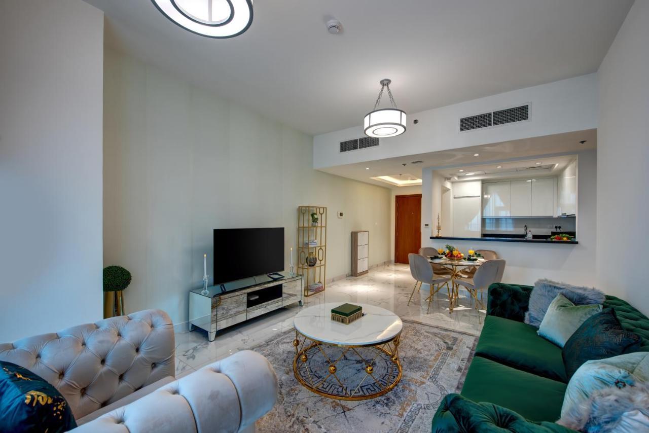 Durrani Homes - Lux 1Br At Al Habtoor Amna Tower Dubai Eksteriør billede