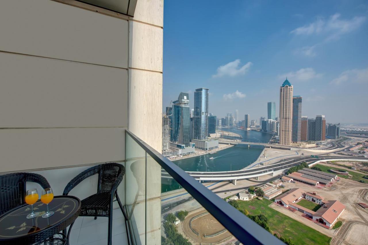 Durrani Homes - Lux 1Br At Al Habtoor Amna Tower Dubai Eksteriør billede